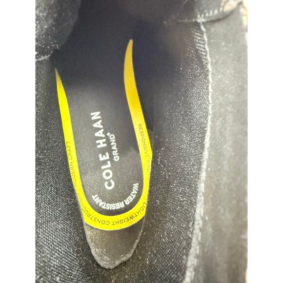 Cole Haan Grand+ Plus Lug Boots Mens Size 10M Brown Bayou Leather C39937 NEW - Picture 9 of 11